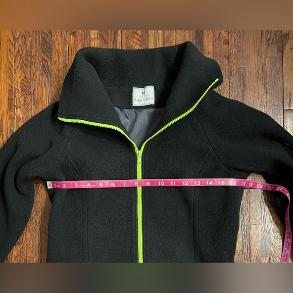 DUDLEY STEPHENS Union Street Jacket in Black with Lime Green Accents Size Small - Picture 6 of 8